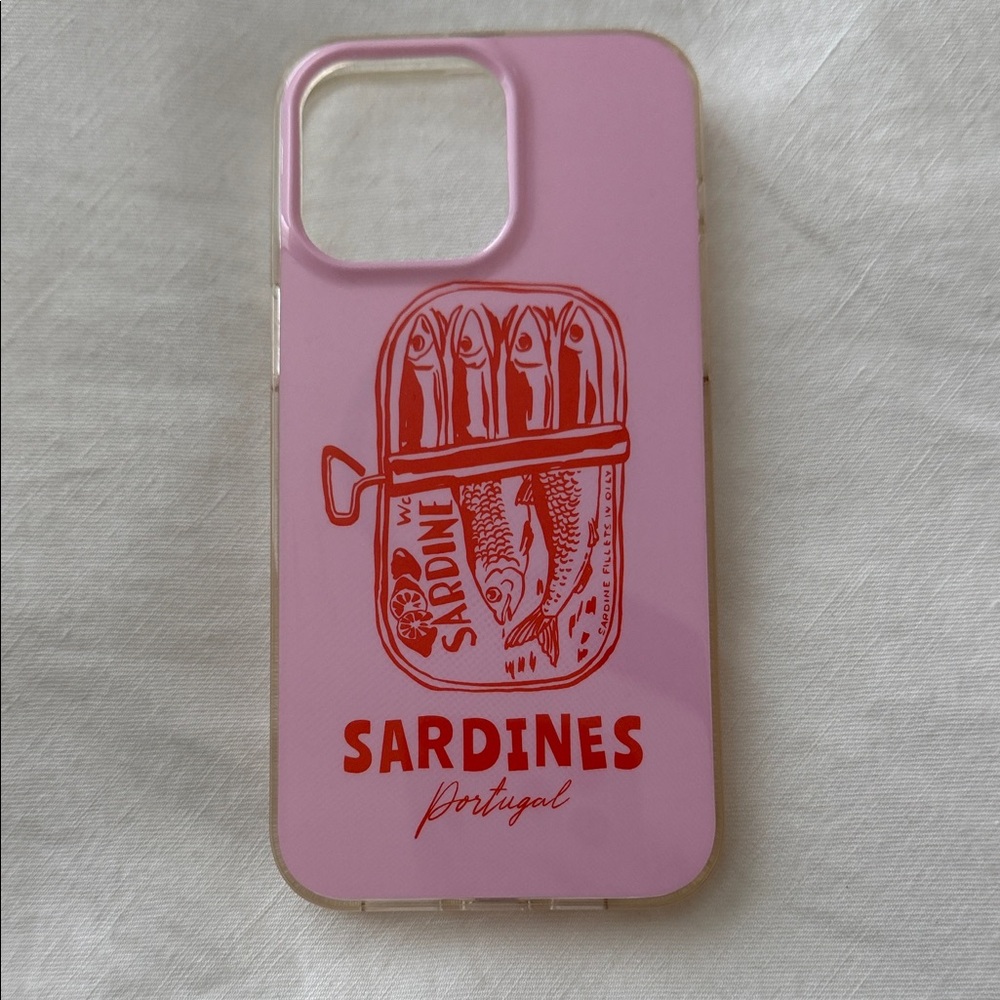 iPhone 15 pro max Sardines Phone Case